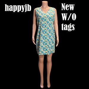 NWOT Vintage Faded Glory Sleeveless Mini Dress Size XL